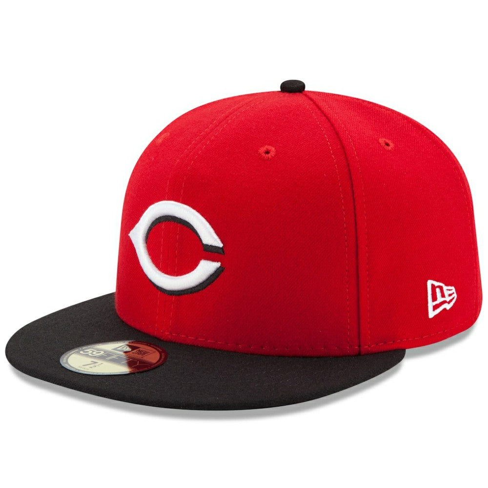 MLB Cincinnati Reds New Era Road Authentic Collection On-Field 59FIFTY Fitted Hat