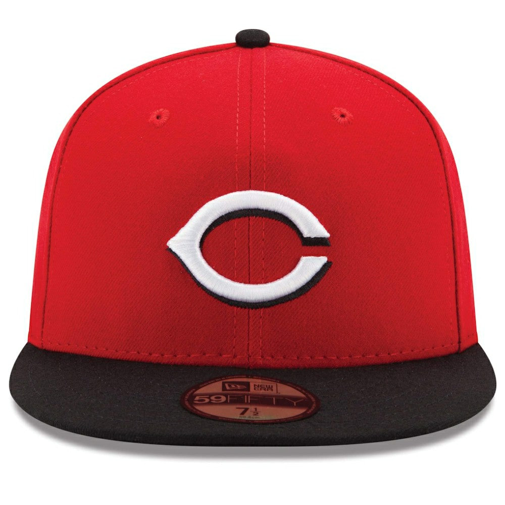 MLB Cincinnati Reds New Era Road Authentic Collection On-Field 59FIFTY Fitted Hat