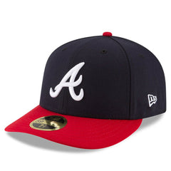 MLB Atlanta Braves New Era Home Authentic Collection On-Field Low Profile 59FIFTY Fitted Hat