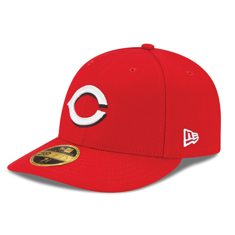 MLB Cincinnati Reds New Era Authentic Collection On Field Low Profile Home 59FIFTY Fitted Hat