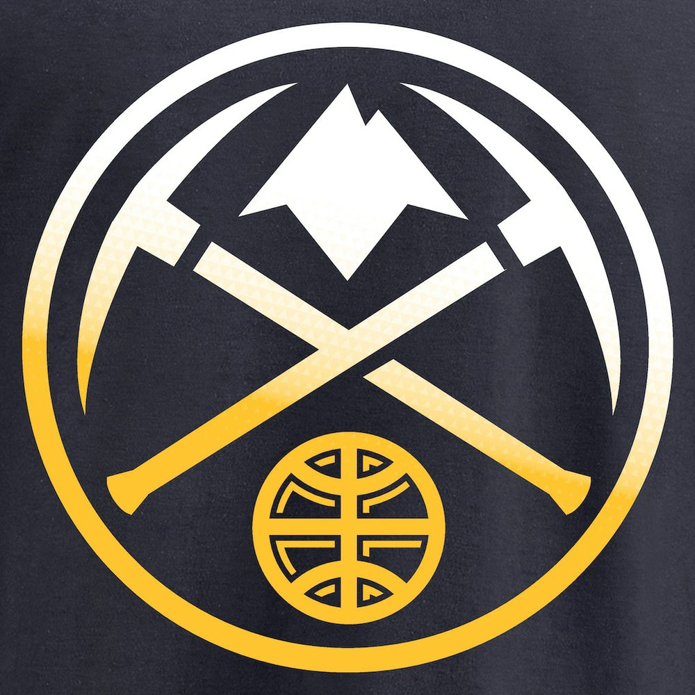 NBA Denver Nuggets Gradient Logo T-Shirt sale