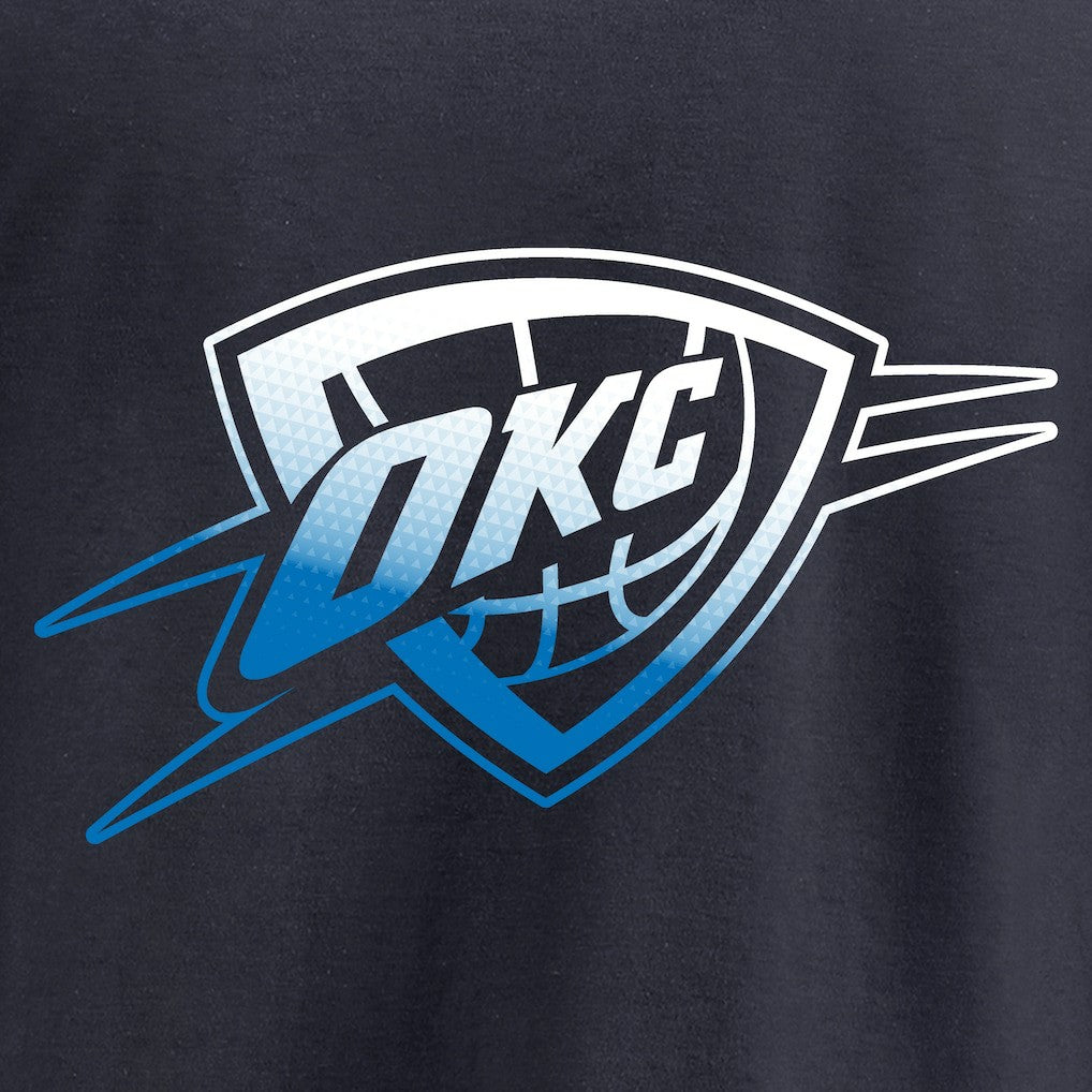 NBA Oklahoma City Thunder Gradient Logo T-Shirt