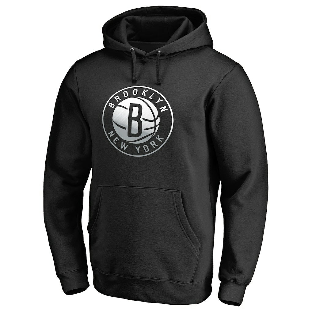 NBA Brooklyn Nets Gradient Logo Pullover Hoodie