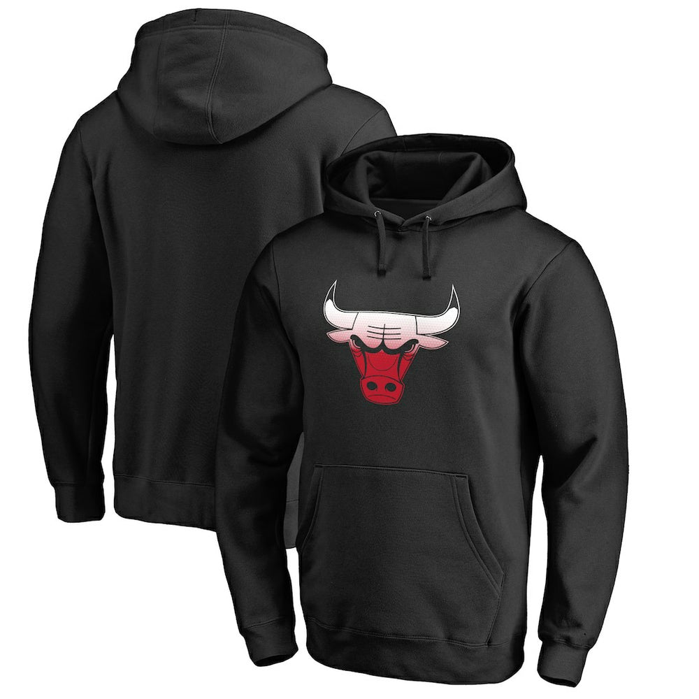 NBA Chicago Bulls Gradient Logo Pullover Hoodie