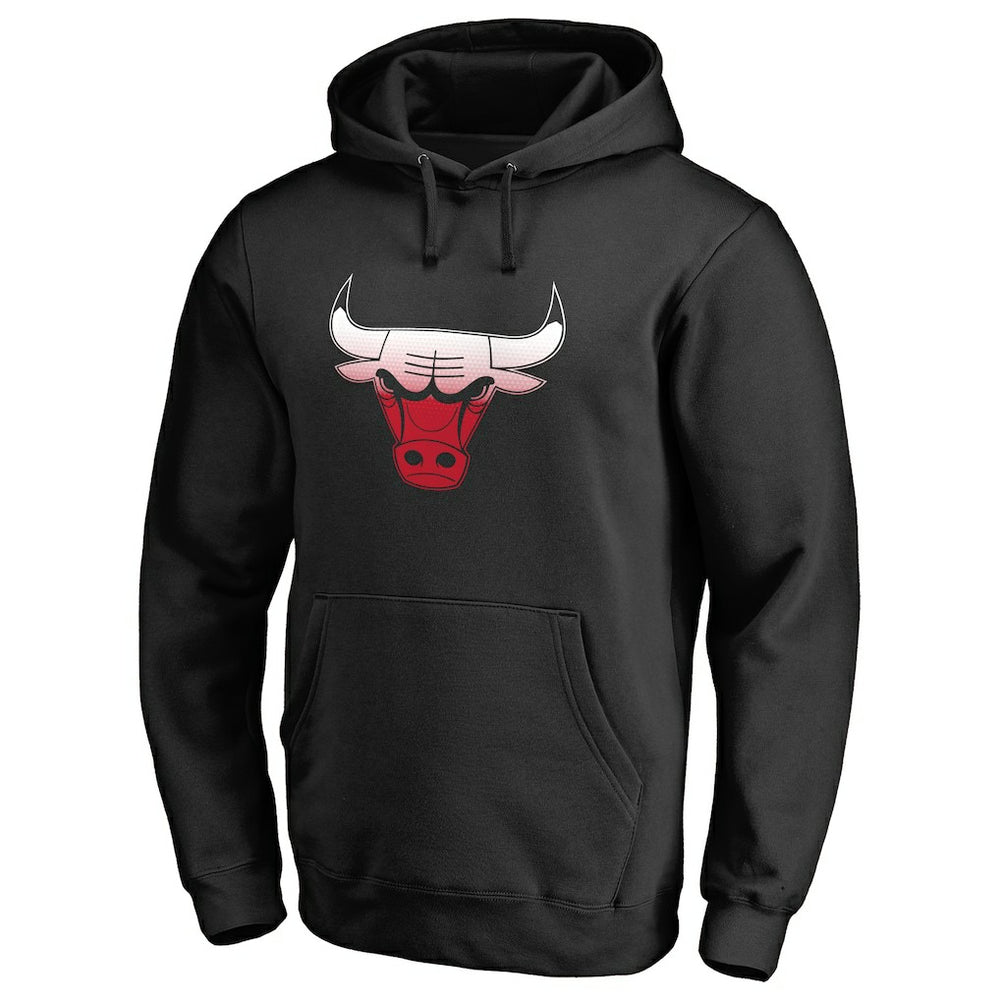 NBA Chicago Bulls Gradient Logo Pullover Hoodie