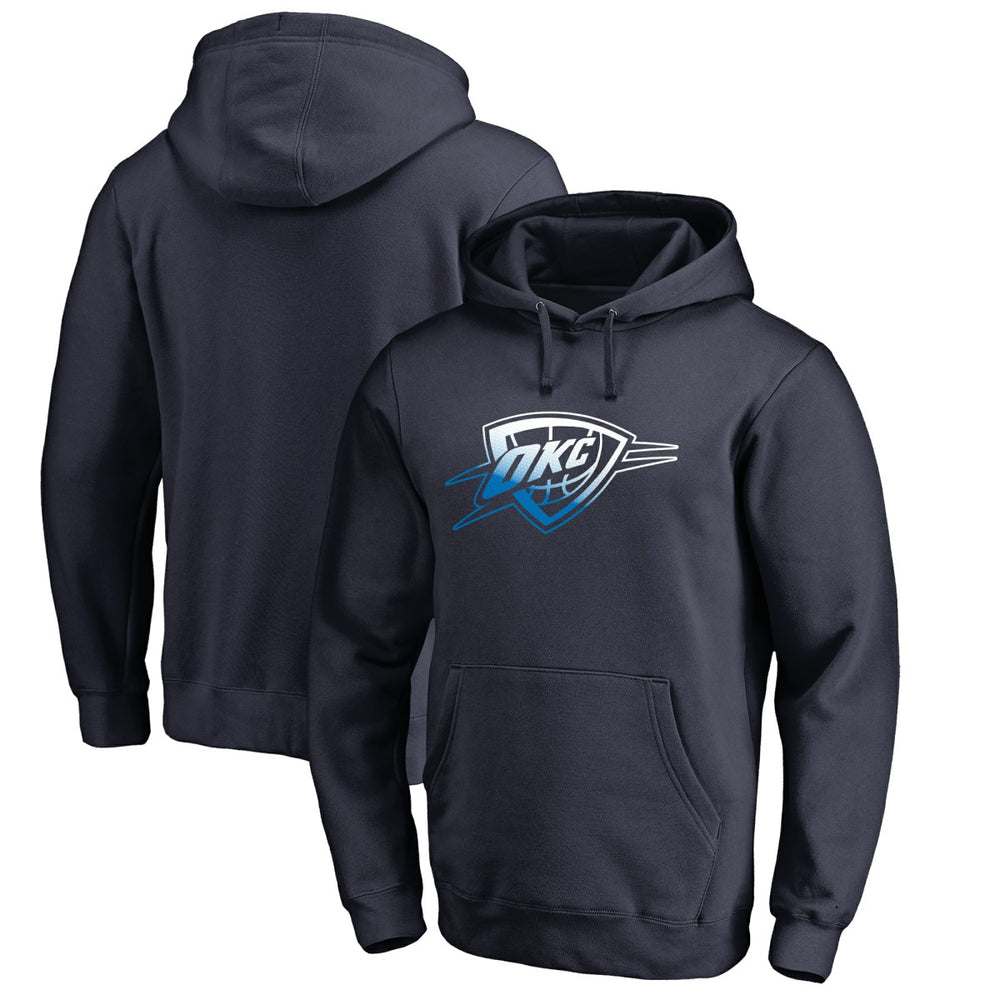 NBA Oklahoma City Thunder Gradient Logo Pullover Hoodie