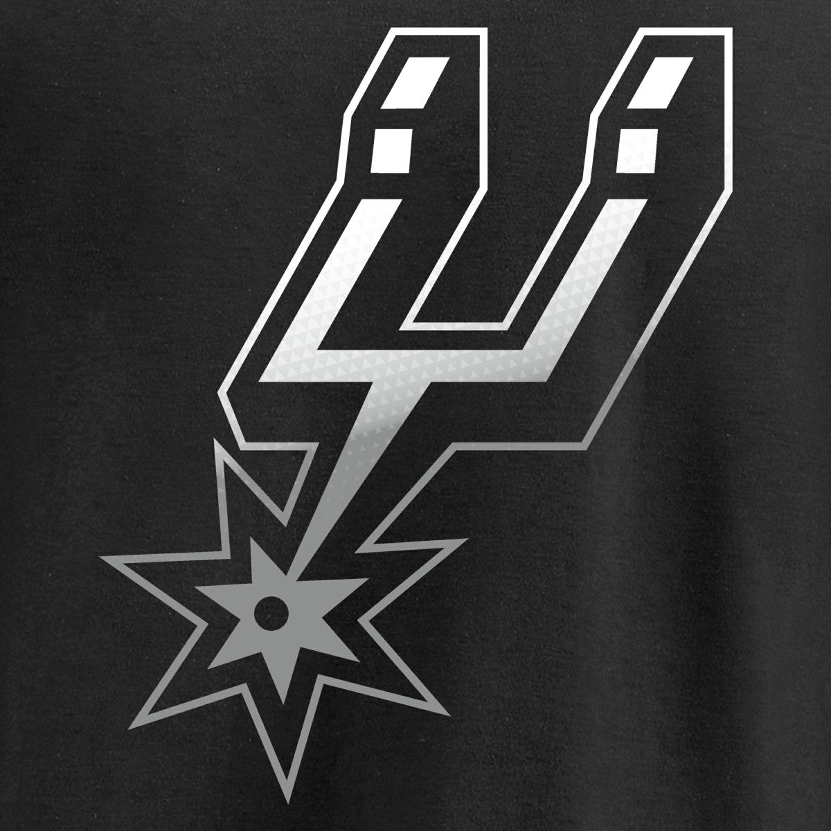 NBA San Antonio Spurs Gradient Logo Pullover Hoodie