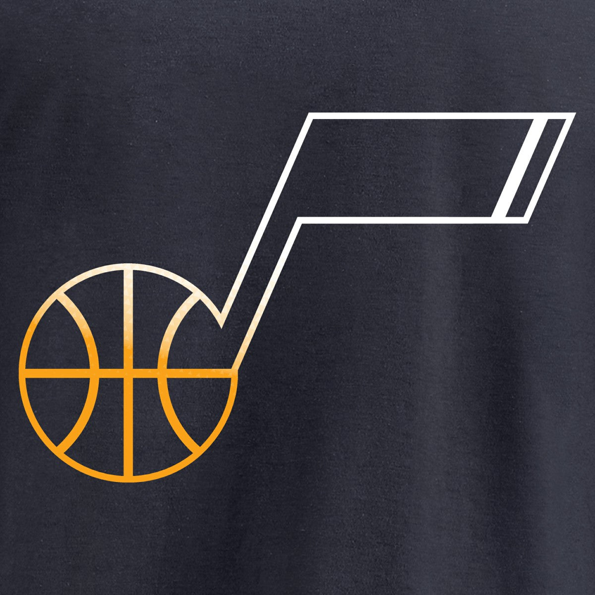 NBA Utah Jazz Gradient Logo Pullover Hoodie