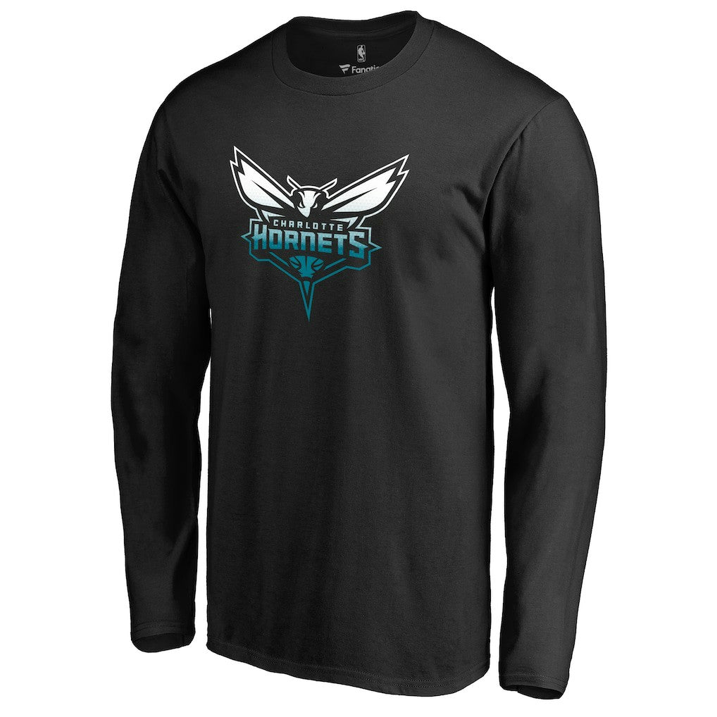 NBA Charlotte Hornets Gradient Logo Long Sleeve T-Shirt