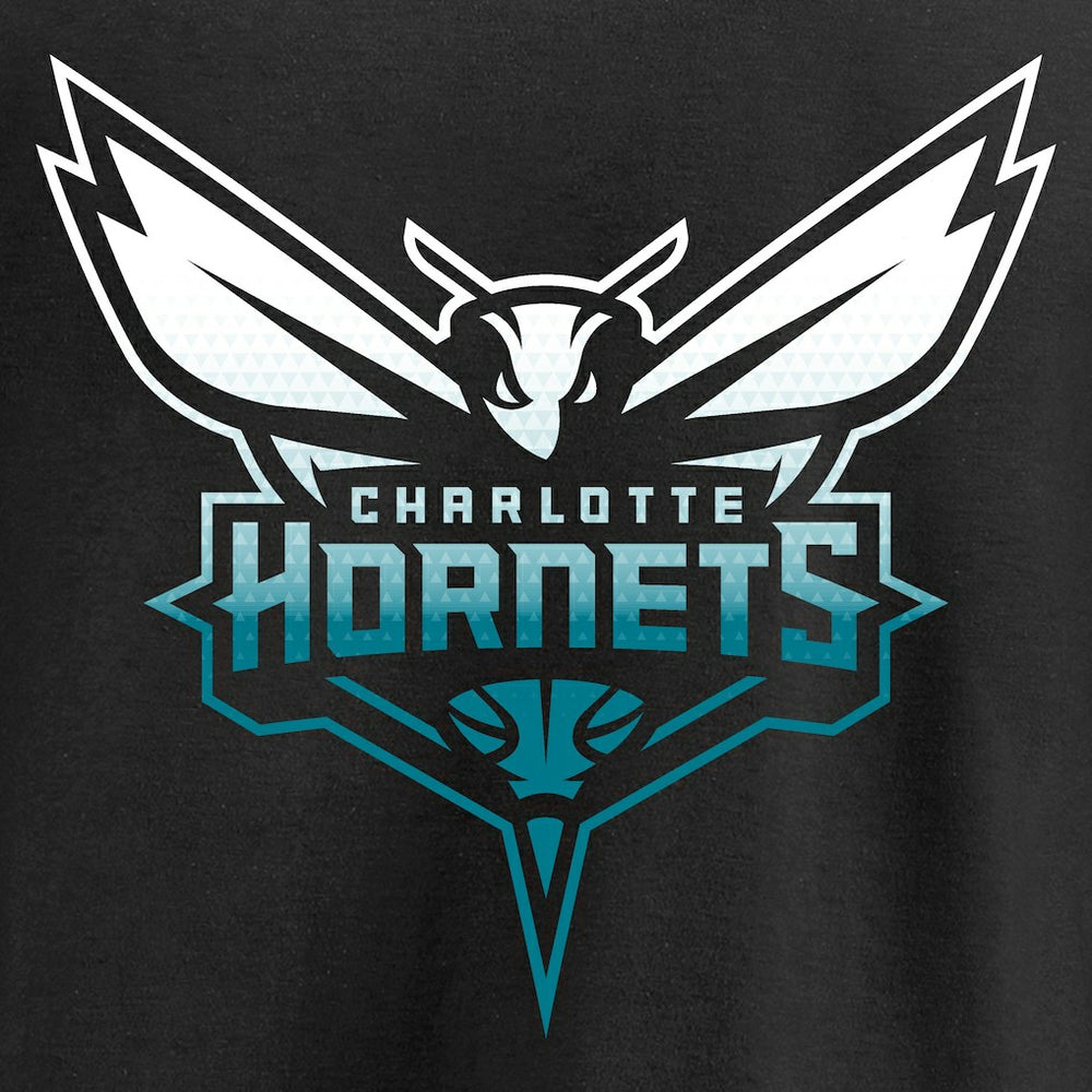 NBA Charlotte Hornets Gradient Logo Long Sleeve T-Shirt