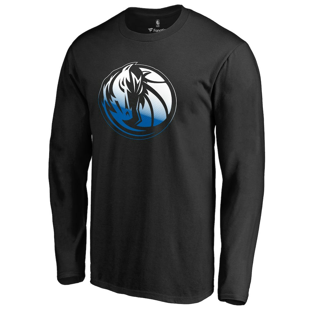 NBA Dallas Mavericks Gradient Logo Long Sleeve T-Shirt sale