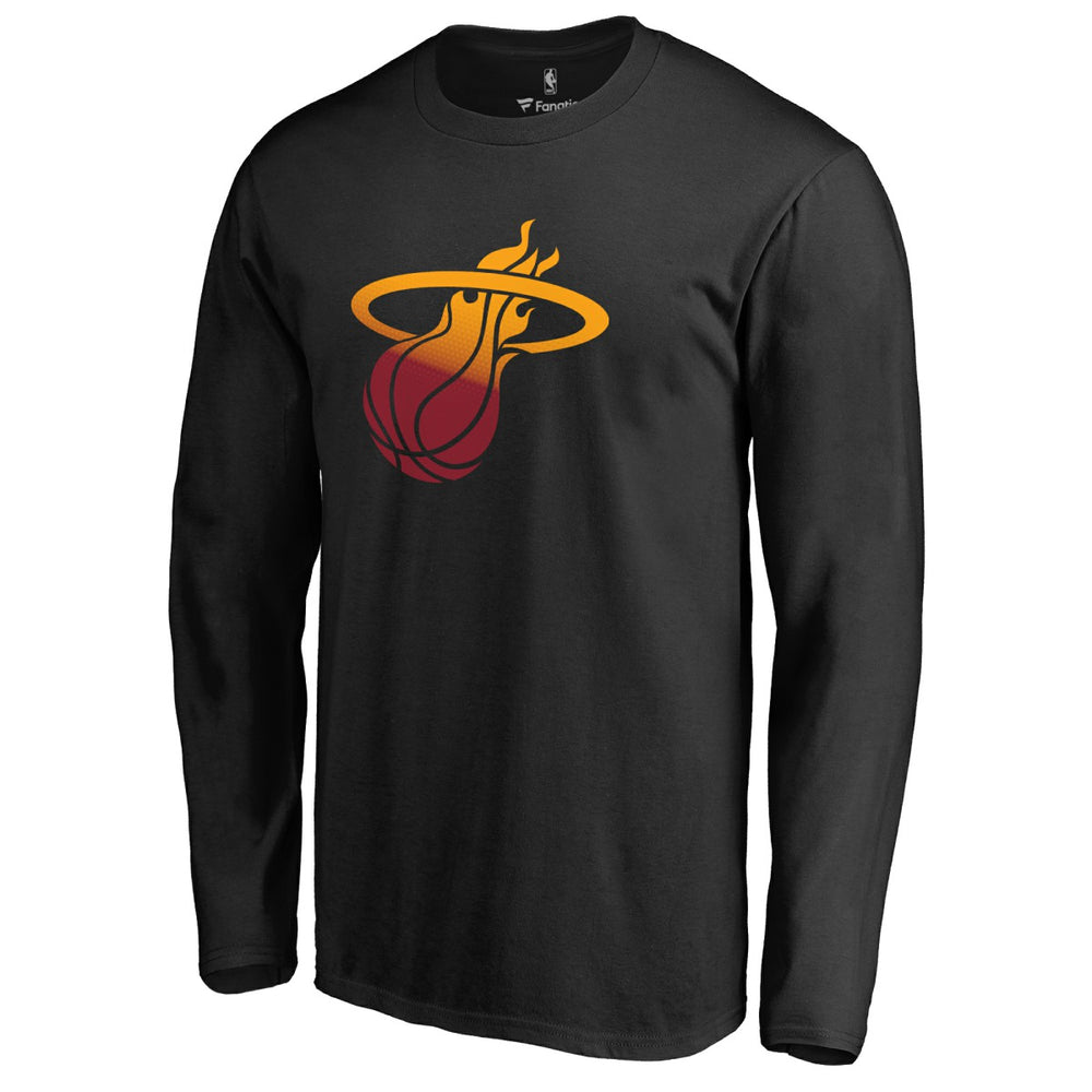 NBA Miami Heat Gradient Logo Long Sleeve T-Shirt