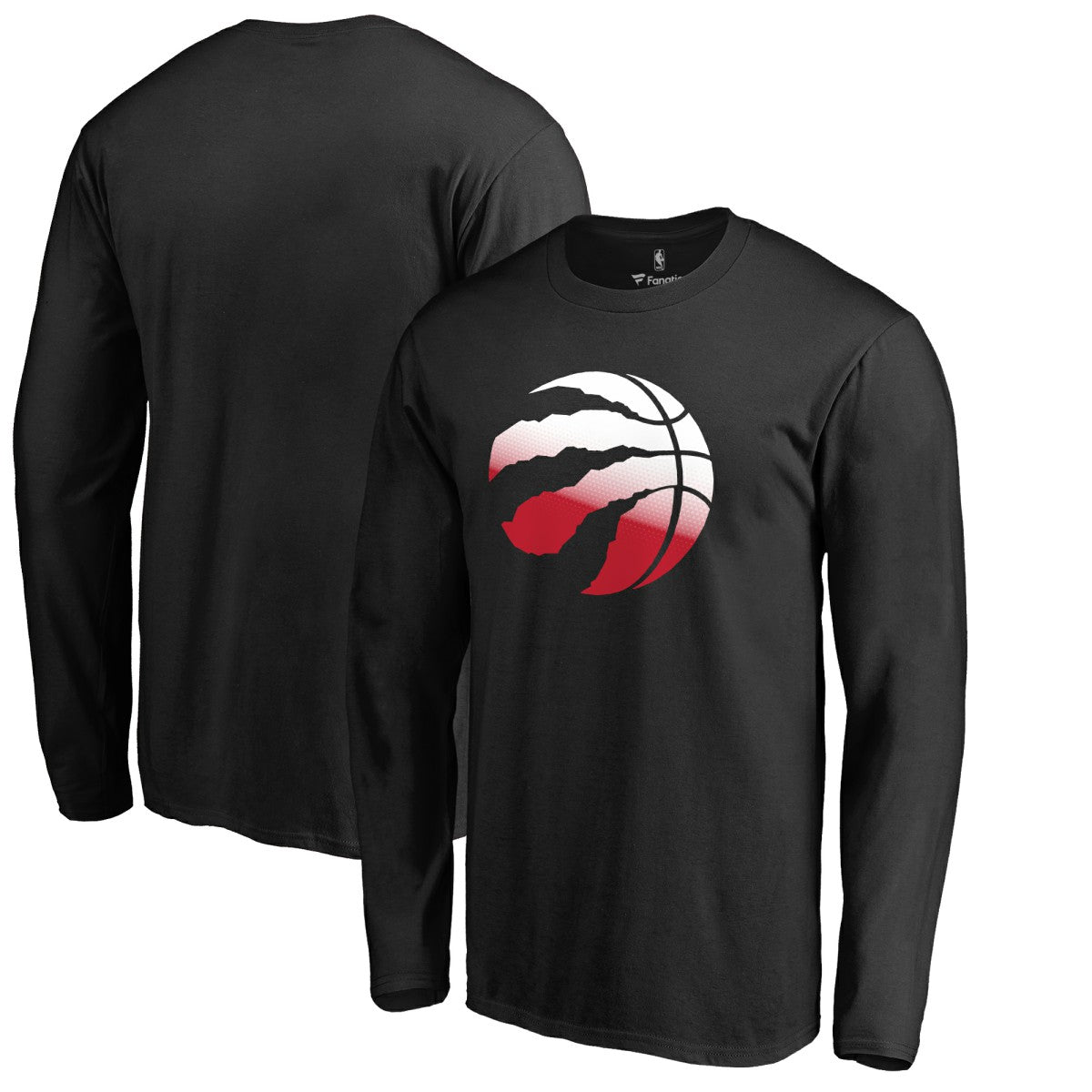 NBA Toronto Raptors Gradient Logo Long Sleeve T-Shirt