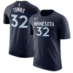 NBA Karl-Anthony Towns Minnesota Timberwolves Name & Number Performance T-Shirt