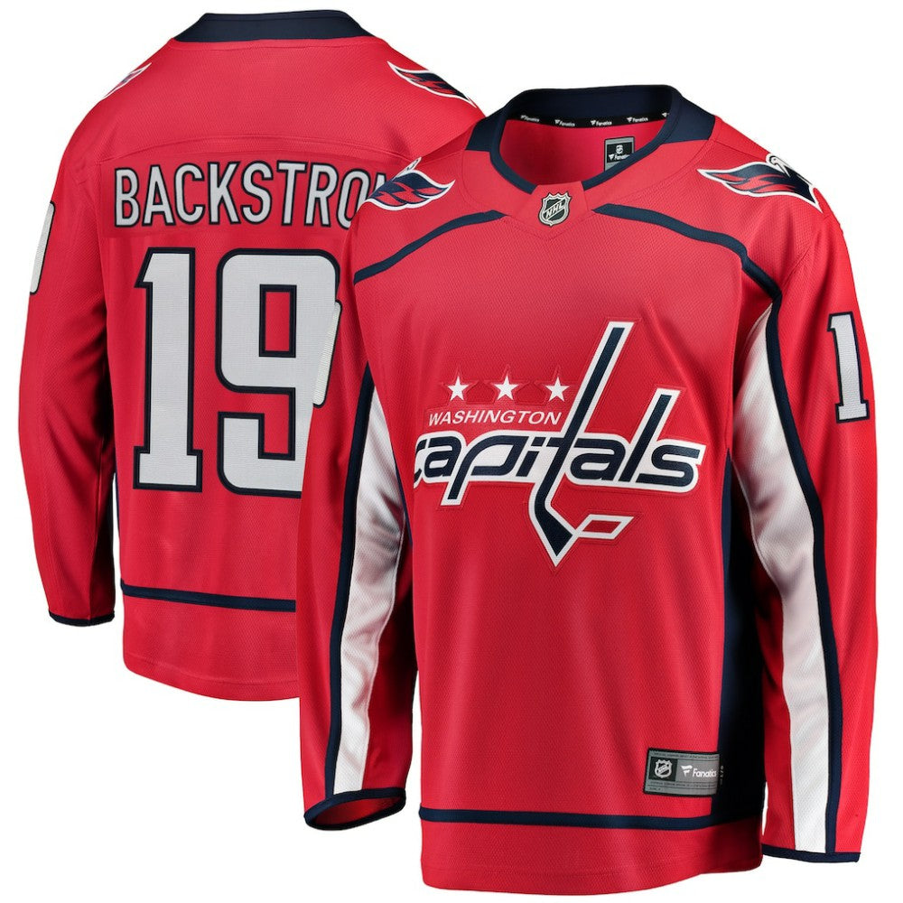 NHL Red Nicklas Backstrom Washington Capitals Fanatics Breakaway Jersey