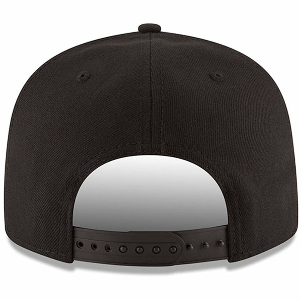 NBA Atlanta Hawks Black & White Logo 9FIFTY Adjustable Snapback Hat