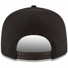 NBA Atlanta Hawks Black & White Logo 9FIFTY Adjustable Snapback Hat