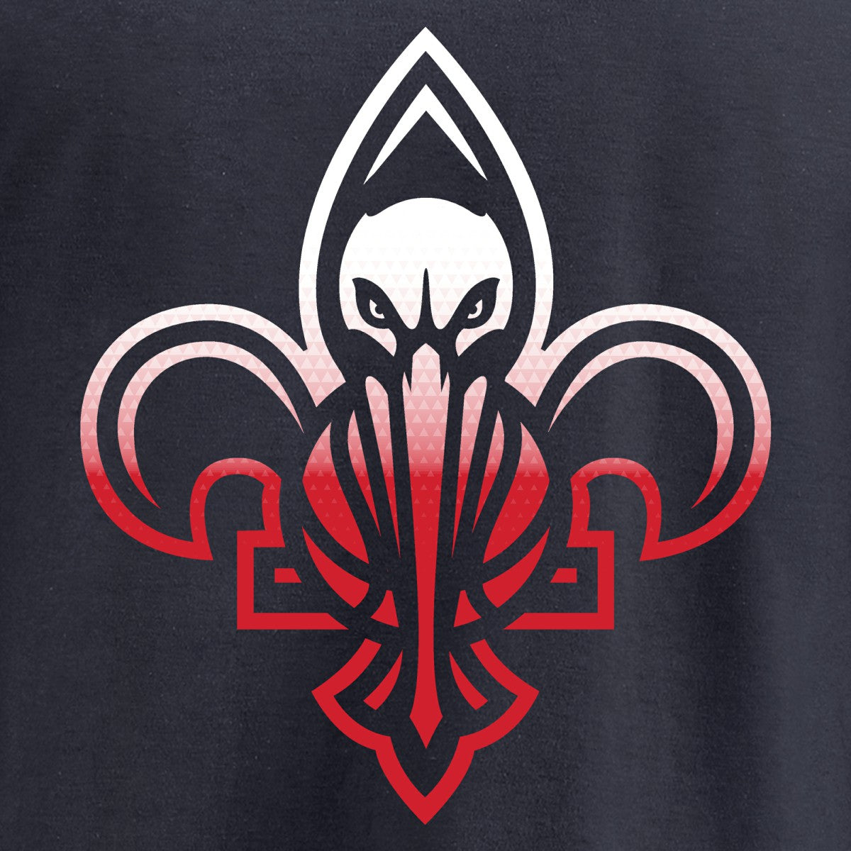 NBA New Orleans Pelicans Gradient Logo Long Sleeve T-Shirt
