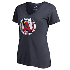 MLB Los Angeles Angels Women's Cooperstown Collection Forbes T-Shirt