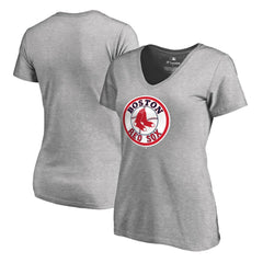 MLB Boston Red Sox Women's Cooperstown Collection Forbes V-Neck T-Shirt
