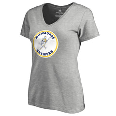 MLB Milwaukee Brewers Women's Cooperstown Collection Forbes T-Shirt