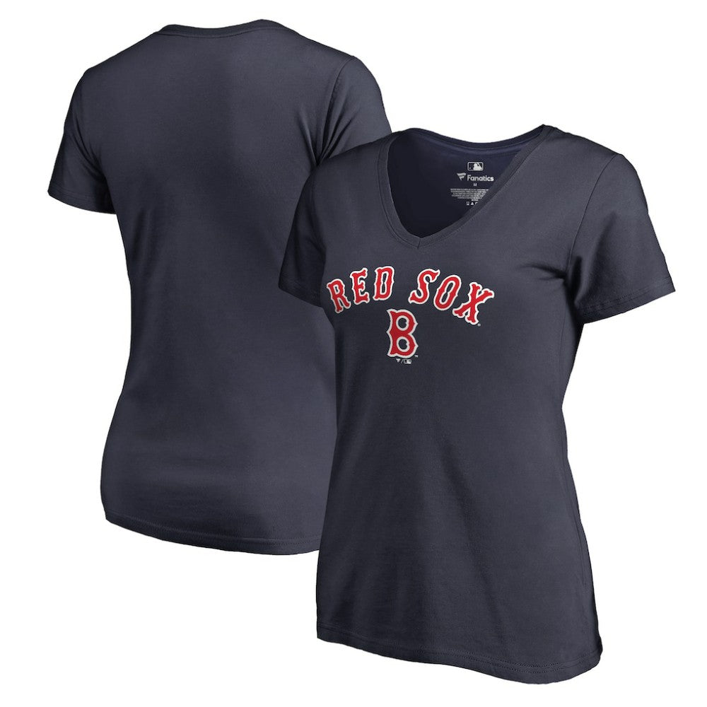 MLB Boston Red Sox Women's Core Wahconah V-Neck T-Shirt