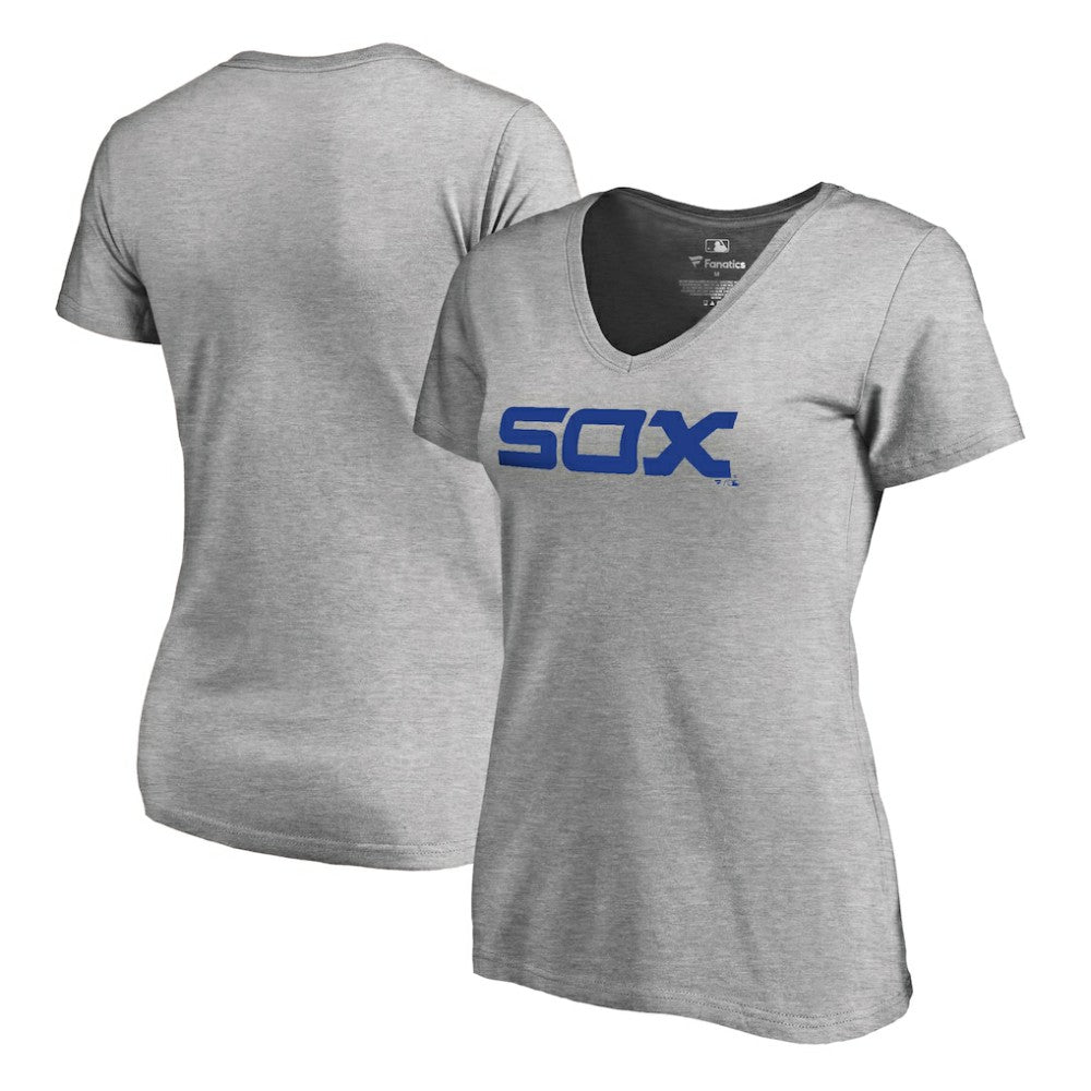 MLB Chicago White Sox Women's Core Wahconah V-Neck T-Shirt