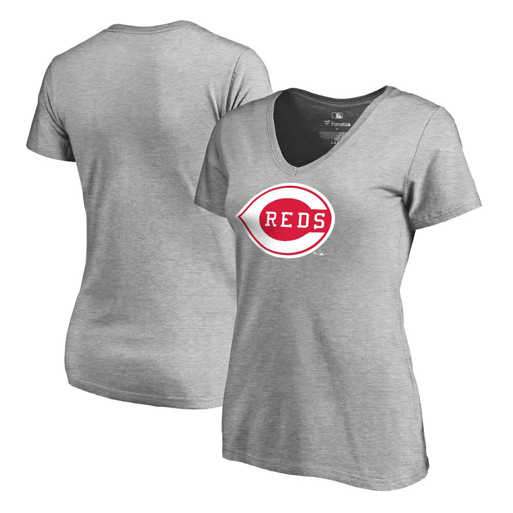 MLB Cincinnati Reds Women's Core Wahconah V-Neck T-Shirt