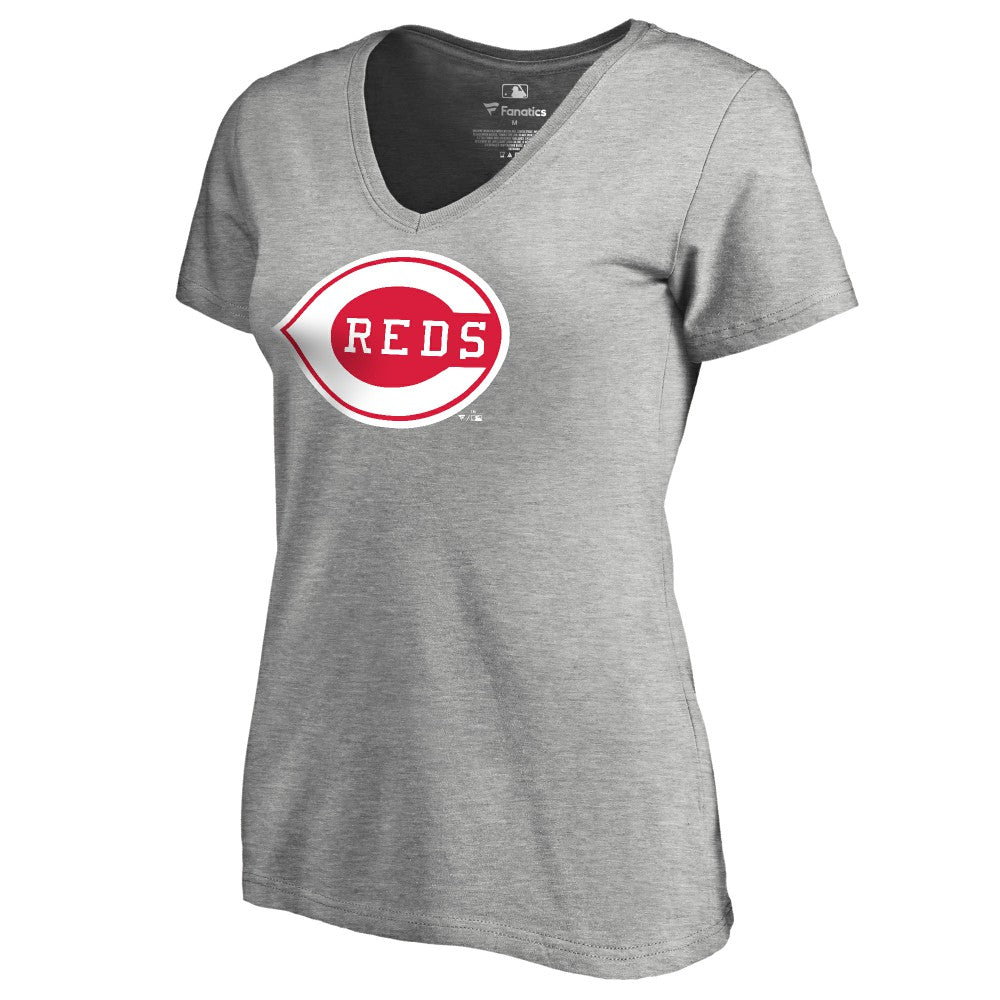 MLB Cincinnati Reds Women's Core Wahconah V-Neck T-Shirt