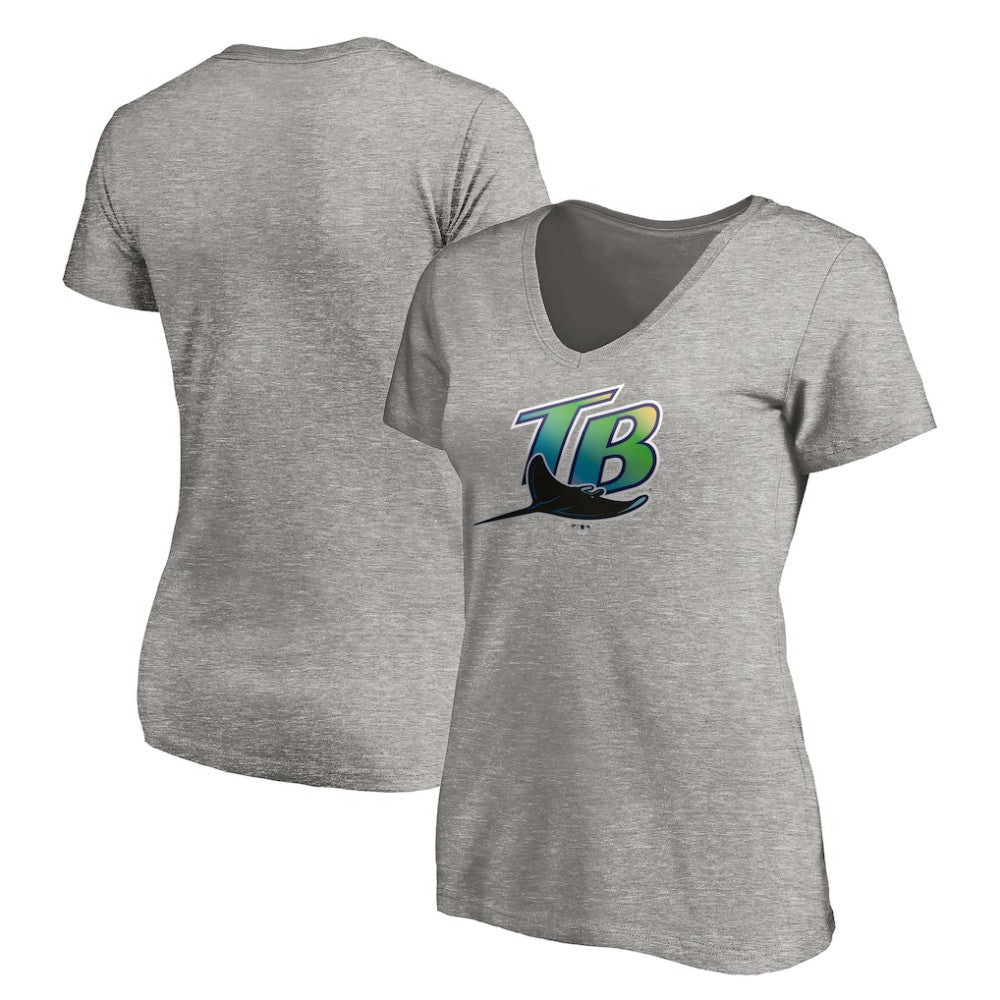 MLB Tampa Bay Rays Women's Core Wahconah V-Neck T-Shirt