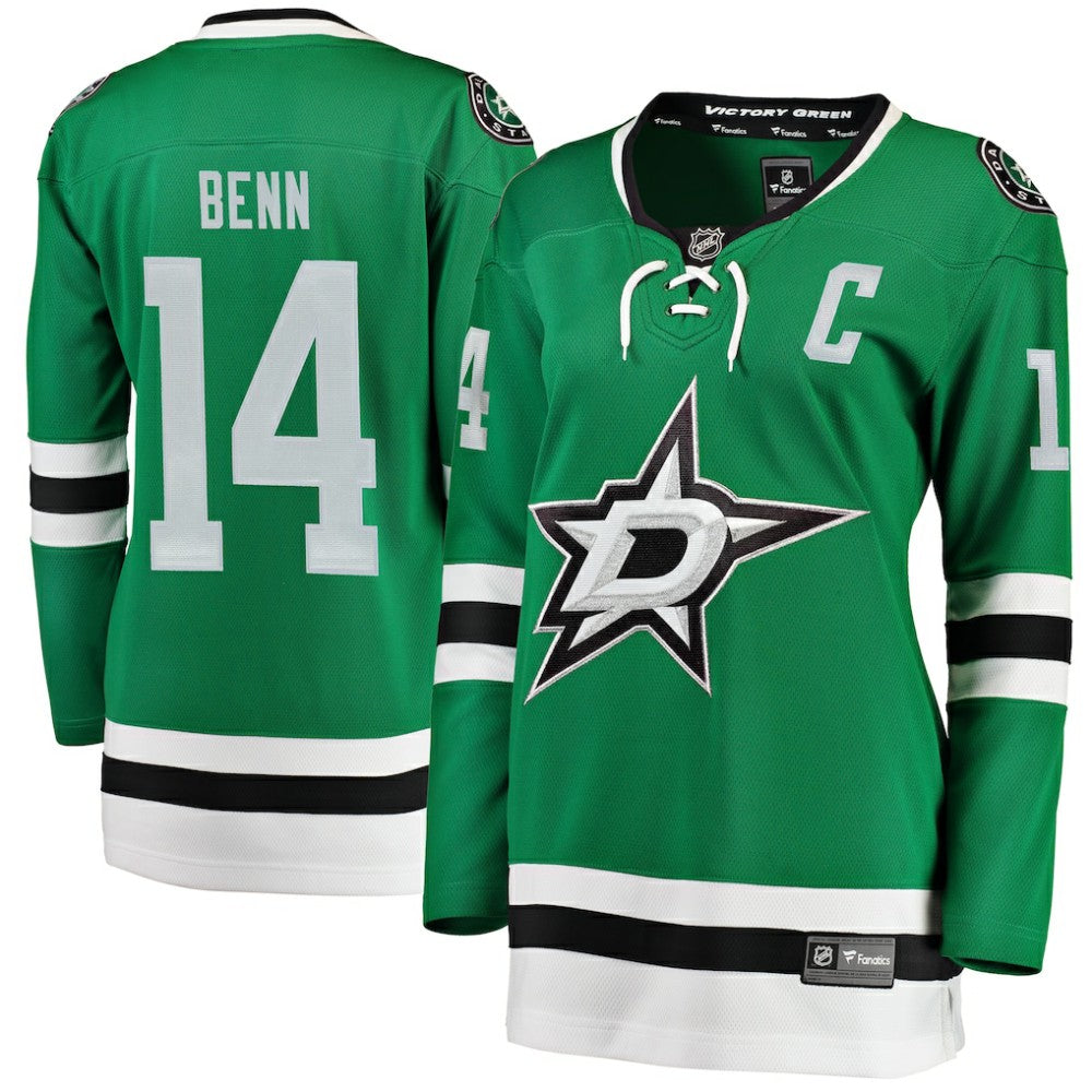 NHL Green Jamie Benn Dallas Stars Fanatics Women's Home Breakaway Jersey