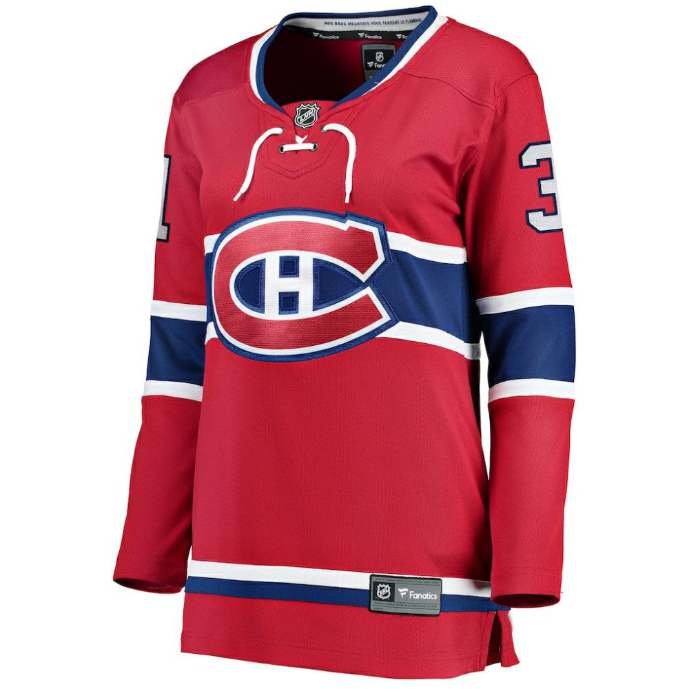 NHL Red Carey Price Montreal Canadiens Fanatics Women's Home Breakaway Jersey