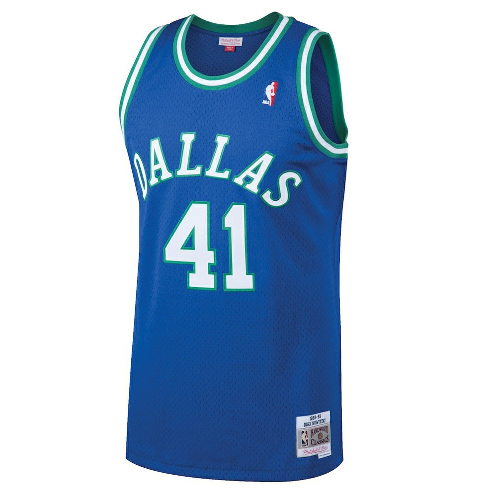 NBA Dirk Nowitzki Dallas Mavericks 1998/99 Hardwood Classics Swingman Jersey sale