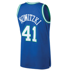 NBA Dirk Nowitzki Dallas Mavericks 1998/99 Hardwood Classics Swingman Jersey sale