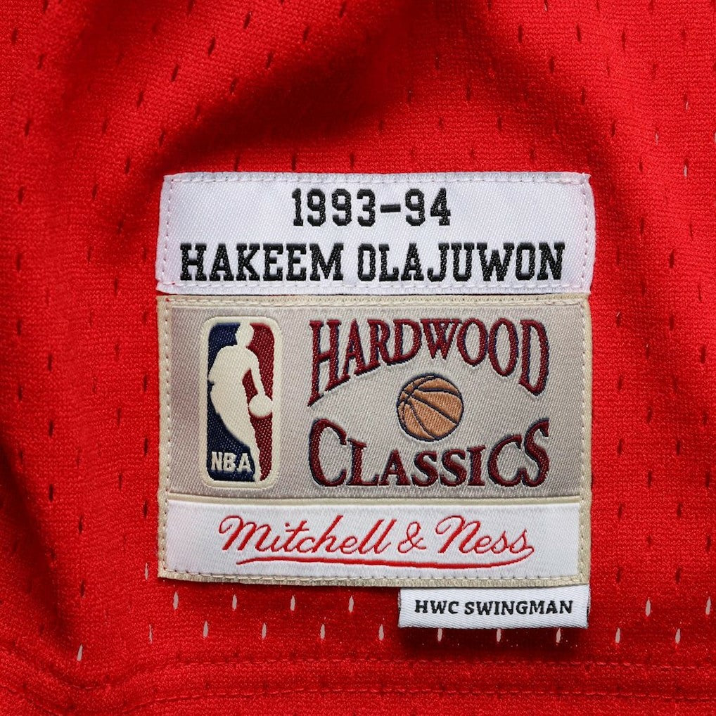 NBA Hakeem Olajuwon Houston Rockets 1993/94 Hardwood Classics Swingman Jersey
