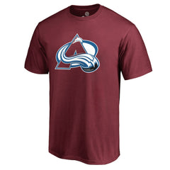 NHL Burgundy Colorado Avalanche Primary Logo T-Shirt