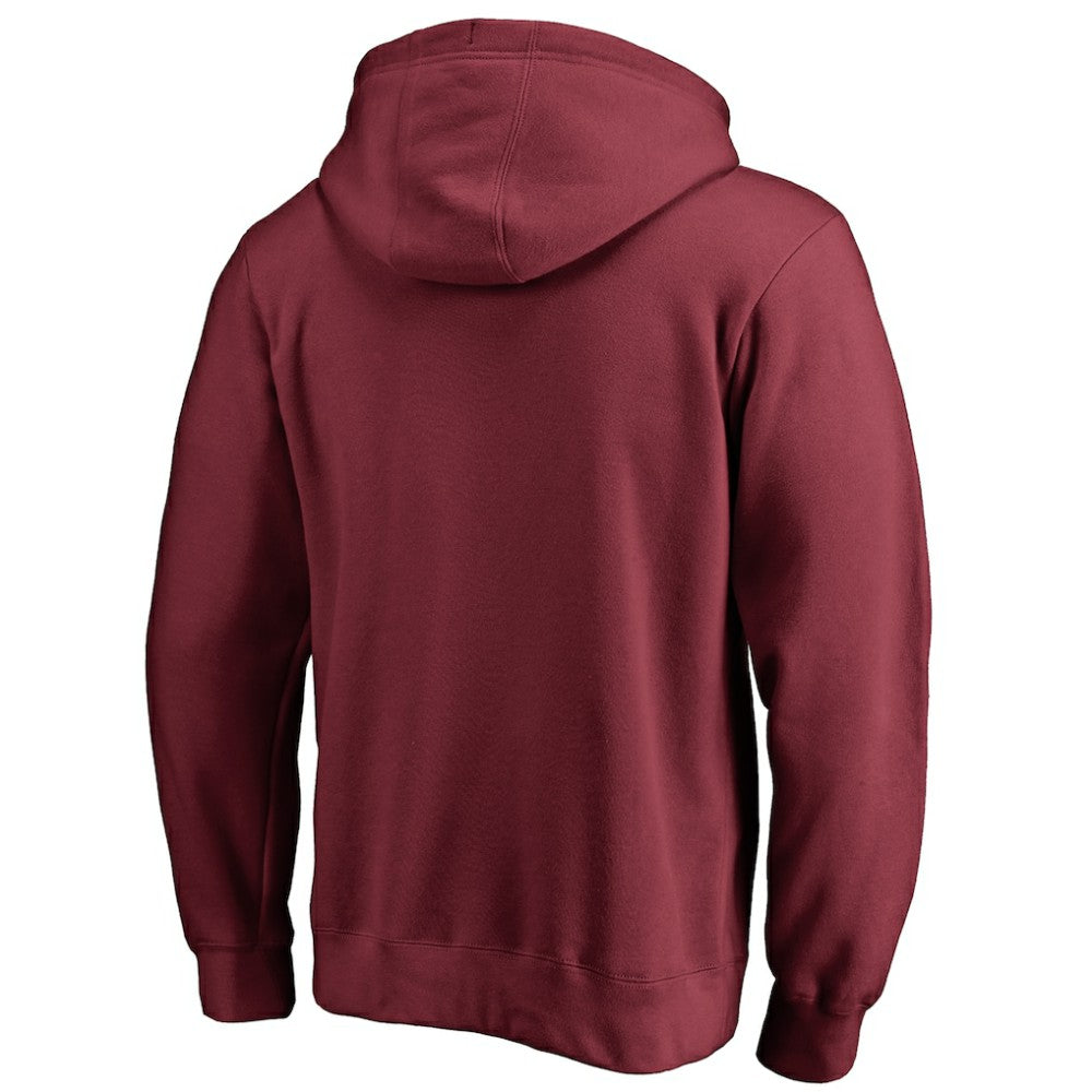 NHL Burgundy Colorado Avalanche Primary Logo Pullover Hoodie II