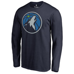 NBA Minnesota Timberwolves Primary Logo 2 Long Sleeve T-Shirt