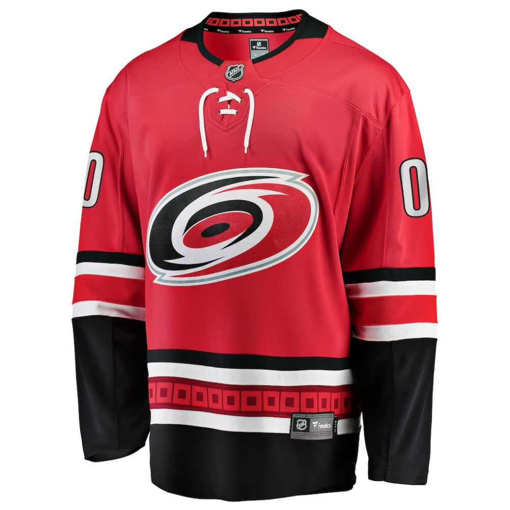 NHL Red Carolina Hurricanes Fanatics Alternate Breakaway Custom Jersey