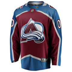 NHL Maroon Colorado Avalanche Fanatics Home Breakaway Custom Jersey