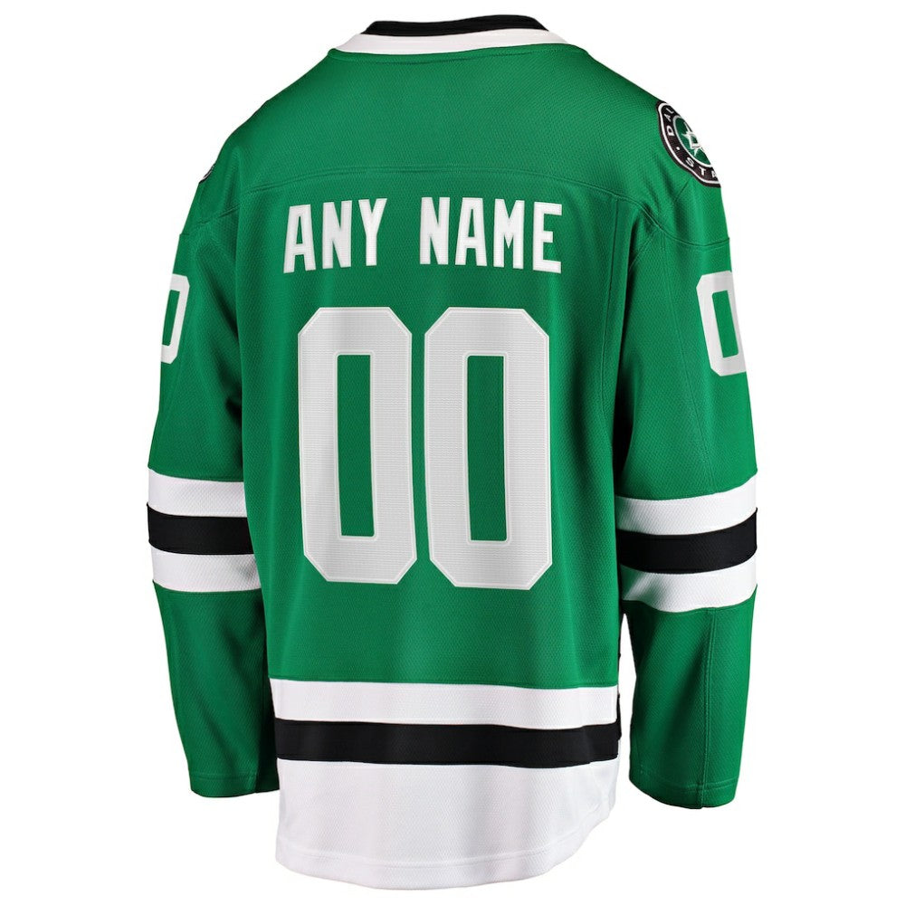 NHL Green Dallas Stars Fanatics Home Breakaway Custom Jersey