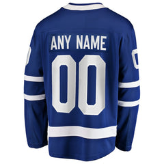 NHL Blue Toronto Maple Leafs Fanatics Home Breakaway Custom Jersey