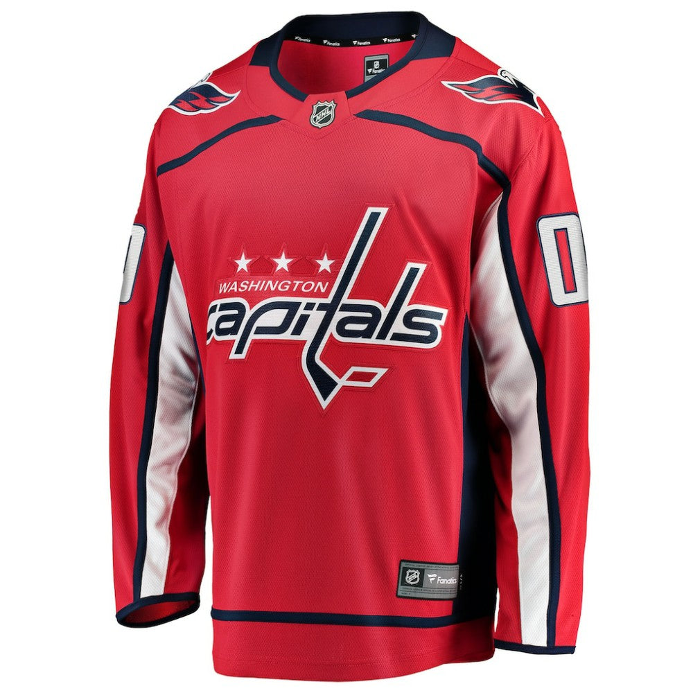 NHL Red Washington Capitals Fanatics Home Breakaway Custom Jersey