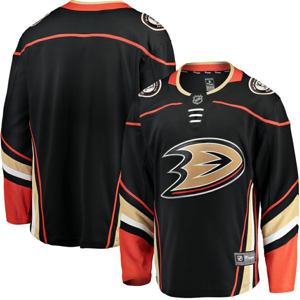 NHL Black Anaheim Ducks Fanatics Breakaway Home Jersey