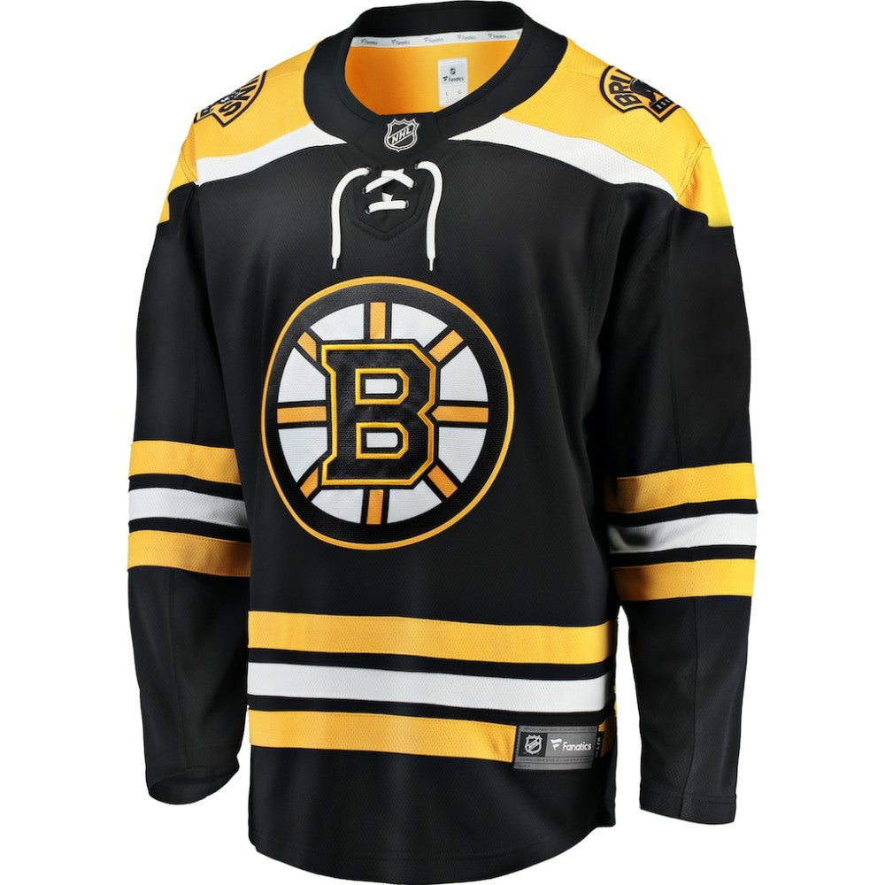 NHL Black Boston Bruins Fanatics Breakaway Home Jersey