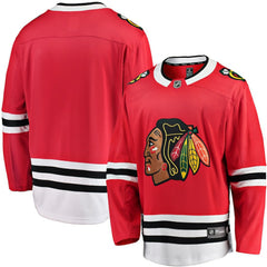 NHL Red Chicago Blackhawks Fanatics Breakaway Home Jersey