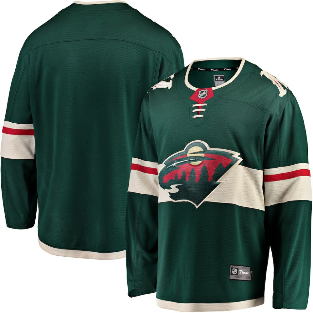 NHL Green Minnesota Wild Fanatics Breakaway Home Jersey