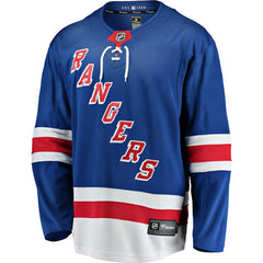 NHL Blue New York Rangers Fanatics Breakaway Home Jersey