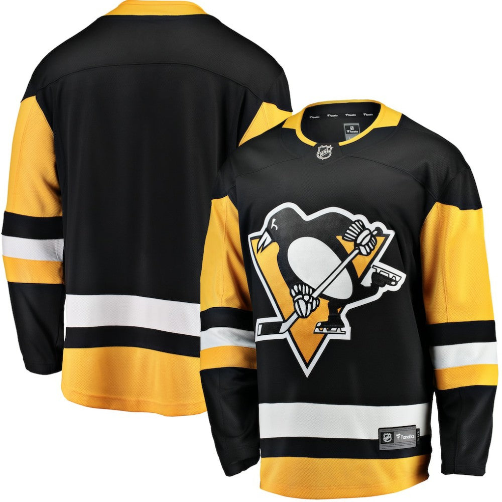 NHL Black Pittsburgh Penguins Fanatics Breakaway Home Jersey