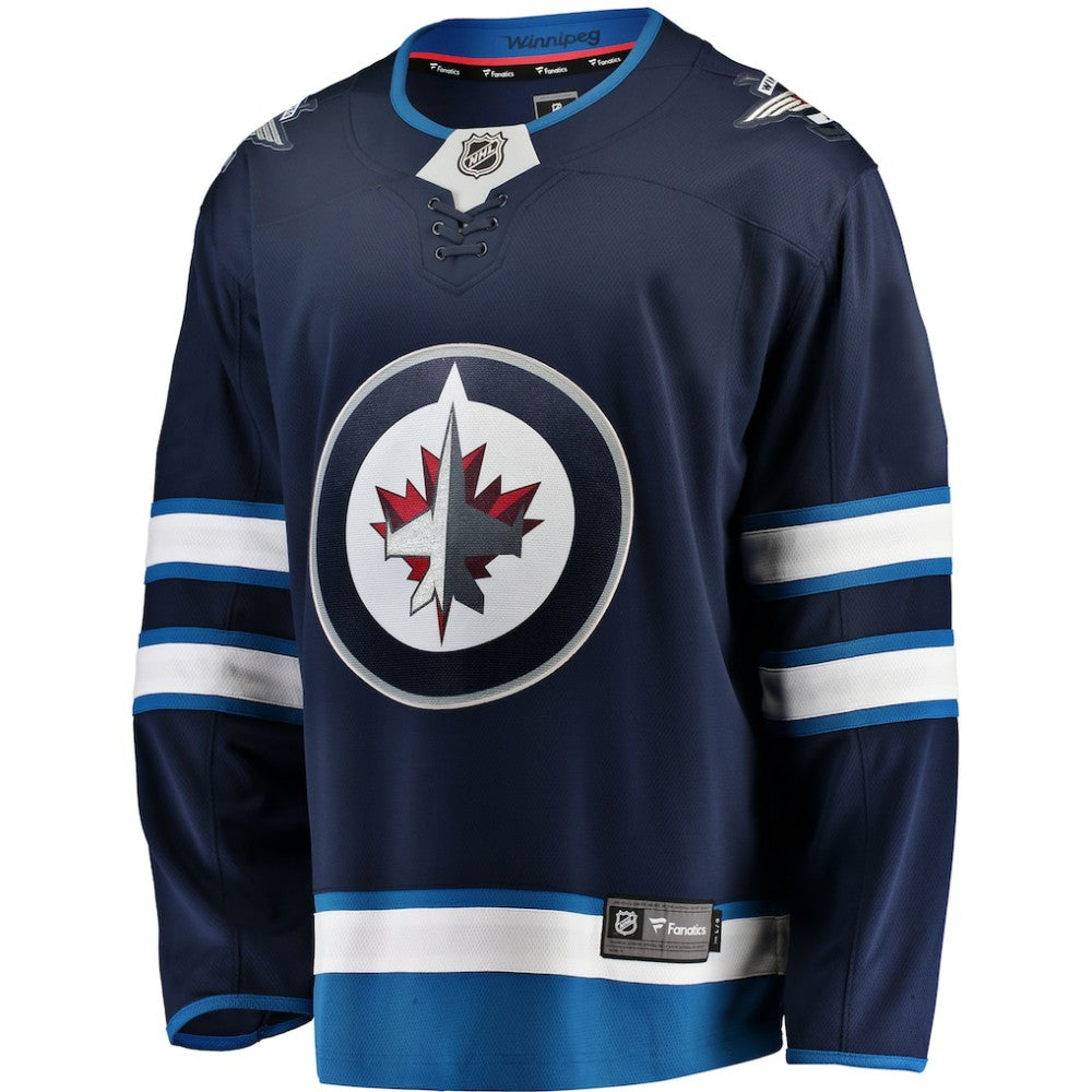 NHL Blue Winnipeg Jets Fanatics Breakaway Home Jersey